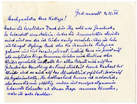 Lettera di  KOSCHAKER