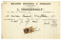 Lettera di  CREUZEVAULT