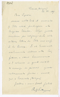 Lettera di  PETTAZZONI