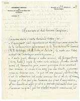 Lettera di  DE SELYS LONGCHAMPS