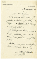 Lettera di  AUBERT