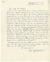 Lettera di  STEGEMANN