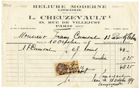 Lettera di  CREUZEVAULT