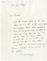 Lettera di  DE VOGUE