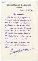 Lettera di  BABELON