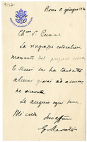 Lettera di  MERCATI