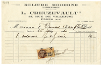 Lettera di  CREUZEVAULT