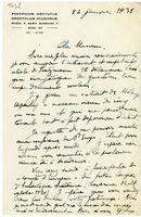 Lettera di  DE JERPHANION