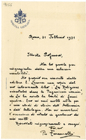 Lettera di  EMANUELLI