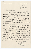 Lettera di  MUNRO