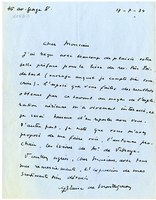 Lettera di  DE MONTESQUIEU