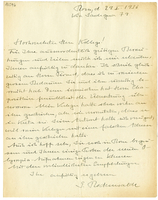 Lettera di  RODENWALDT