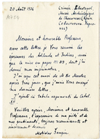 Lettera di  SANGIN