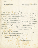 Lettera di  RODENWALDT