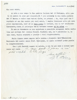 Lettera di  RIZZO