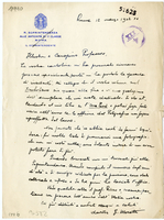 Lettera di  MORETTI