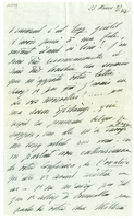 Lettera di  BORGHESE