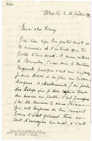 Lettera di  CUMONT