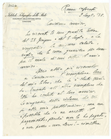 Lettera di  RIZZO