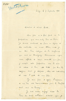 Lettera di  DELATTE