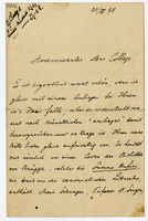 Lettera di  SCHENKEL