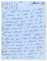 Lettera di  BORGHESE