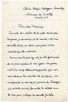 Lettera di  DE VIGNERON