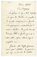 Lettera di  BASSI