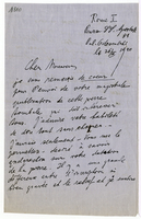 Lettera di  POLLAK