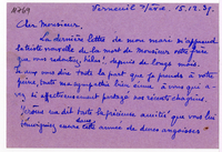 Lettera di  CARCOPINO