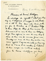 Lettera di  DE SANCTIS