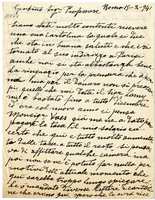 Lettera di  BERARDI