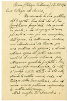 Lettera di  NOGARA