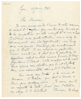 Lettera di  DE JERPHANION