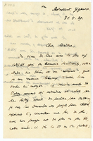 Lettera di  DES PLACES