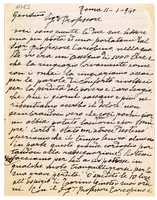 Lettera di  BERARDI