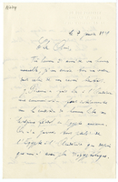 Lettera di  DUSSAUD