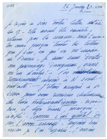 Lettera di  BORGHESE