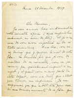 Lettera di  DE JERPHANION