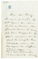 Lettera di  CUMONT