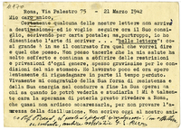 Lettera di  RIZZO