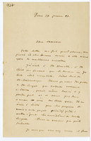 Lettera di  MILLET