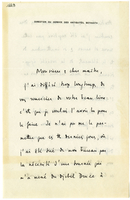 Lettera di  SEYRIG