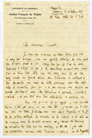 Lettera di  MARROU