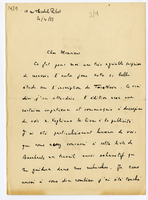 Lettera di  BRUHL