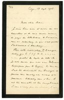 Lettera di  MICHEL