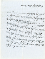 Lettera di  LAMEERE