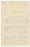 Lettera di  MILLET