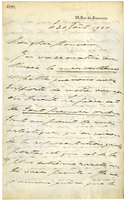 Lettera di  VAN BRANTEGHEM