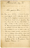 Lettera di  MULLER